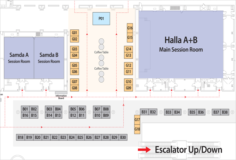 Exhibition Booth Map